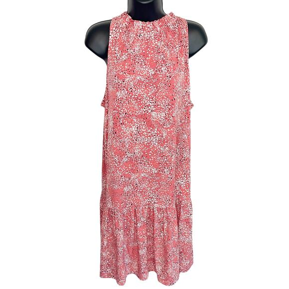 Banana Republic Factory Floral Flounce Tank Dress - Large - Picture 2 of 5